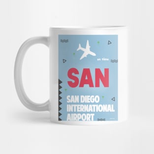 SAN SAN DIEGO airport 3 Mug
